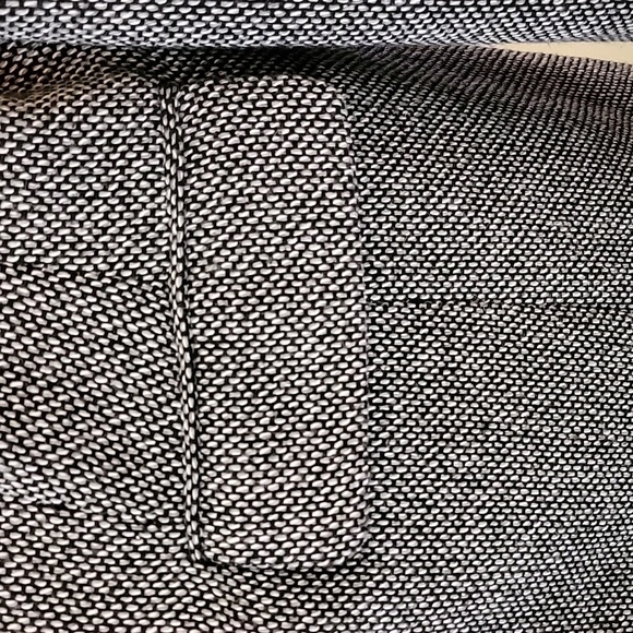 a. new day Tweed Wool Blend Jacket Black White Gray size 16 NWT - Picture 5 of 16
